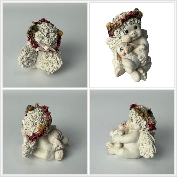 Dreamsicles Collectables Vintage “ Some Bunny to Love “ 1996 Figurine Used - Picture 1 of 6